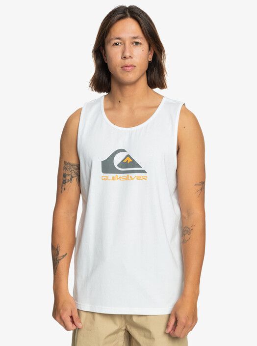 Quiksilver Tanktop&#x20;Comp&#x20;Logo&#x20;white