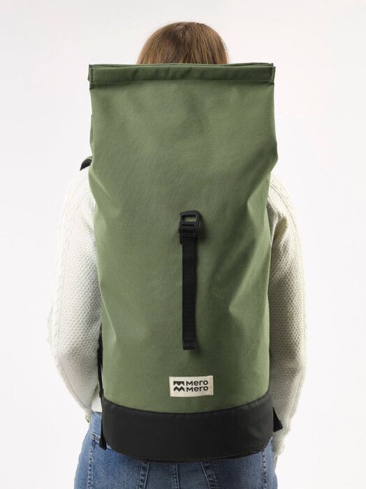 MeroMero Rucksack&#x20;Squamish&#x20;Roll-Top&#x20;V3&#x20;cypress&#x20;green&#x2F;black