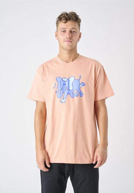 Cleptomanicx T-Shirt&#x20;Happy&#x20;Elefant&#x20;canyon&#x20;sunset