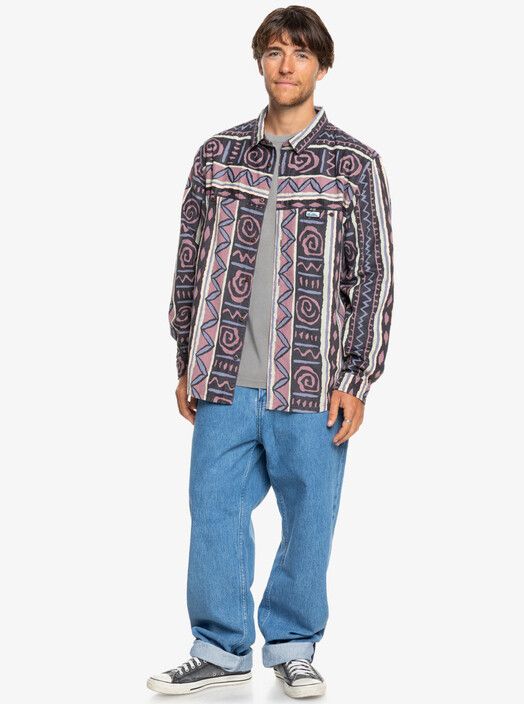 Quiksilver Hemd&#x20;Wasilla&#x20;grape&#x20;shake&#x20;heritage