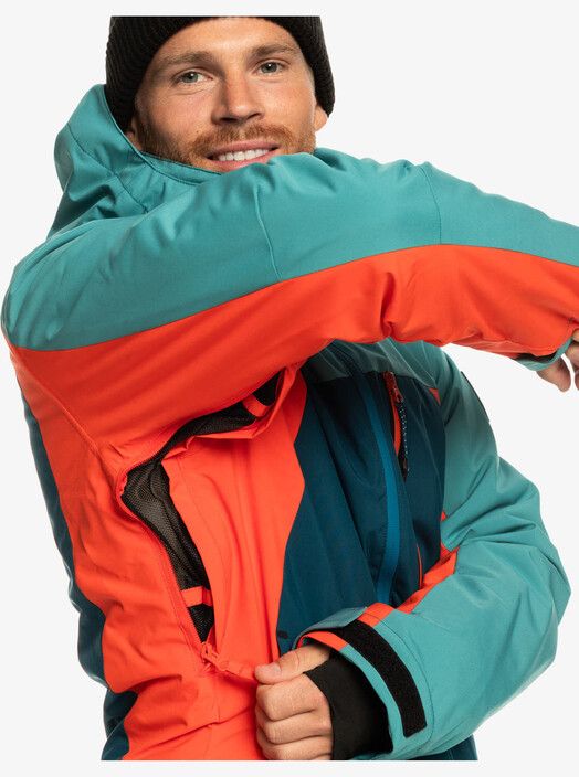 Quiksilver Snowboardjacke&#x20;Mission&#x20;Plus&#x20;majolica&#x20;blue