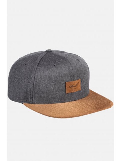 Reell Cap Suede Cap heather charcoal