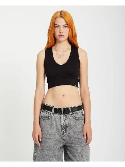 Volcom Tanktop Gimmestank Rib black