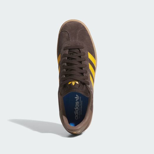 Adidas Skateschuh&#x20;Gazelle&#x20;ADV&#x20;deep&#x20;brown&#x20;yellow