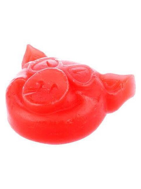 Pig Wachs Skatewax Head-Curb-Wax red