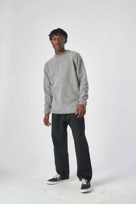 Cleptomanicx Sweater&#x20;Spacer&#x20;heather&#x20;gray