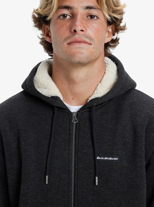 Quiksilver Jacke&#x20;Keller&#x20;Sherpa&#x20;black&#x20;heather