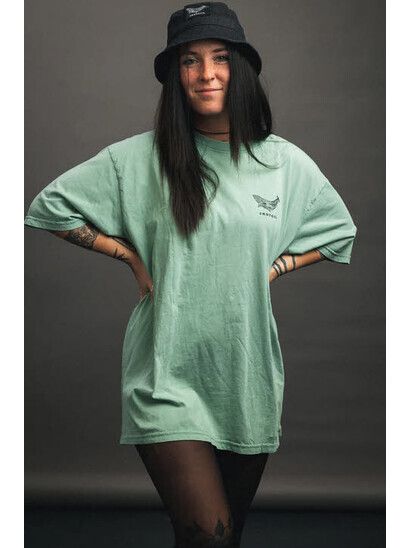 Shotgun T-Shirt Loose Wale sage green