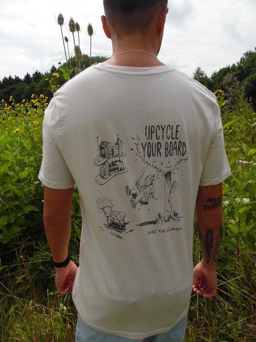 Boardshop T-Shirt&#x20;Upcycle&#x20;M