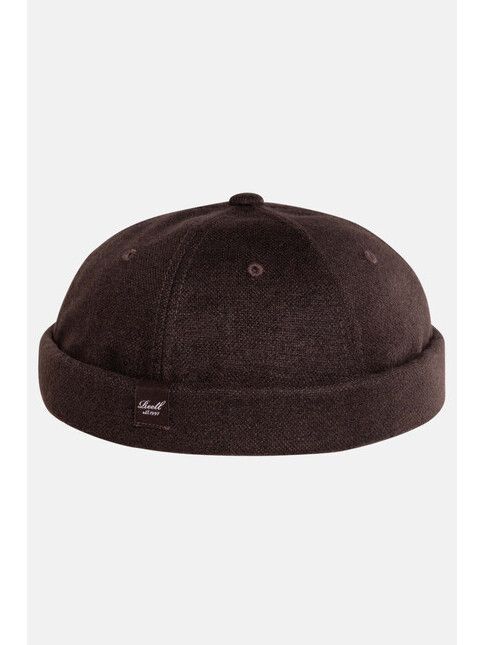 Reell Cap Docker Cap dark brown tweed