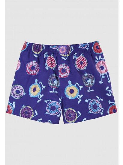 Cleptomanicx Boxershort Boxershort Donut purple