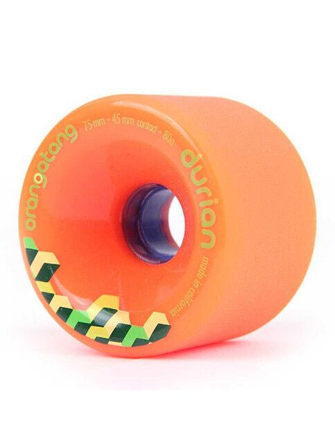 Orangatang Rollen Durian 75mm 80A orange