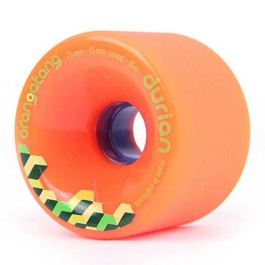 Orangatang Rollen&#x20;Durian&#x20;75mm&#x20;80A&#x20;orange