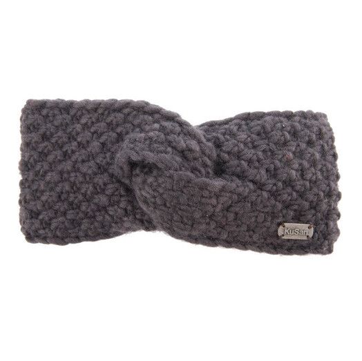 Kusan Headband&#x20;-&#x20;Stirnband&#x20;Headband&#x20;Moss&#x20;Yarn&#x20;charcoal