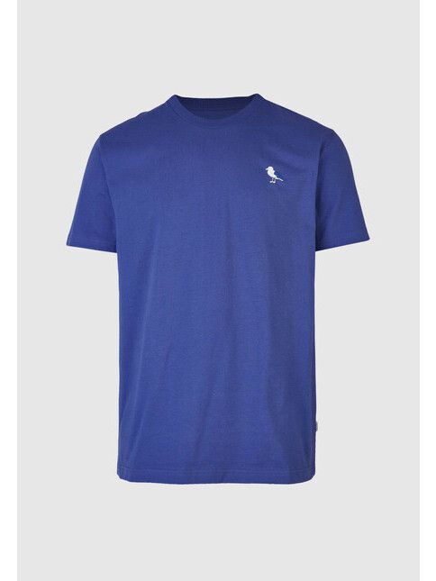Cleptomanicx T-Shirt Embro Gull blue quartz