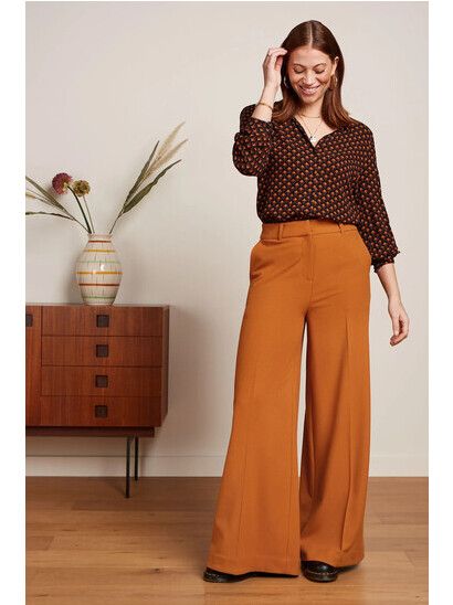 King Louie Hose Chloe Pants Tuillerie maple orange