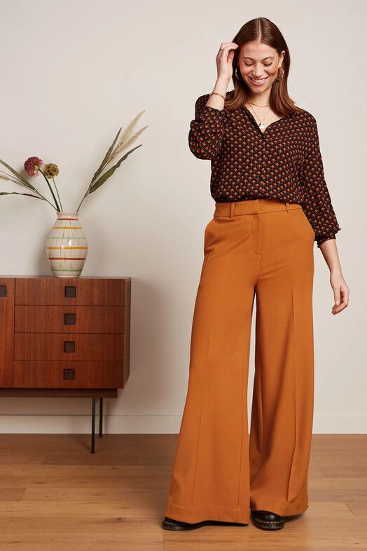 King Louie Hose&#x20;Chloe&#x20;Pants&#x20;Tuillerie&#x20;maple&#x20;orange