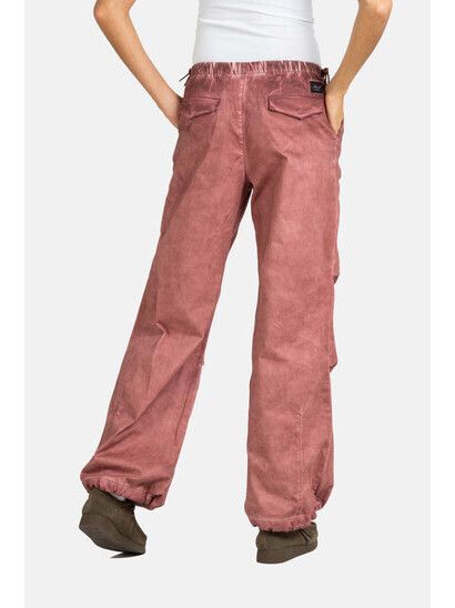 Reell Hose Women Parachute Pant bark brown cold dye