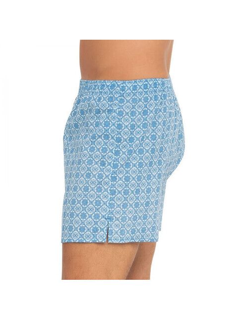 Deal Boxershort Mosaik blau