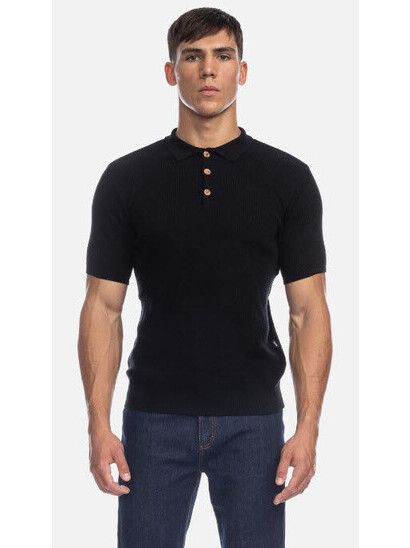 ATO Berlin T-Shirt Polo Arnold GOTS black