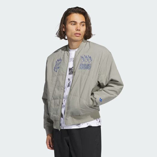 Adidas Jacke&#x20;Dill&#x20;Quilt&#x20;Silver