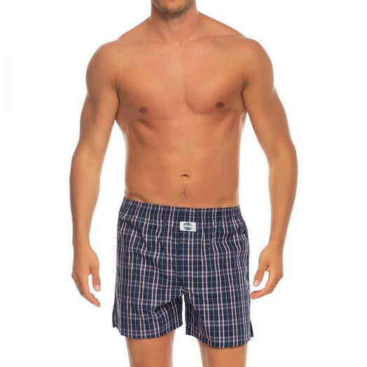 Deal Boxershort&#x20;Check&#x20;blau&#x20;kariert