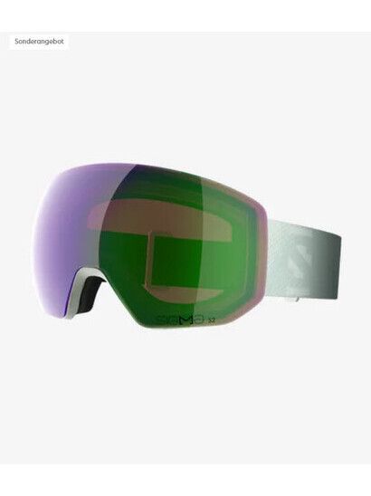 Salomon Snowboardbrille Radium pro S Sigma white moss