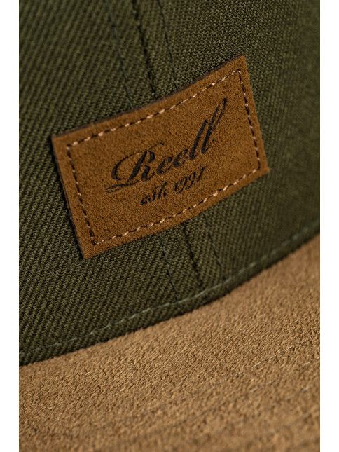 Reell Cap Suede Cap dark olive