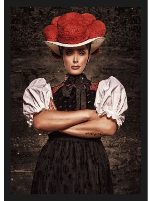 Artwood Postkarte Boss Lady