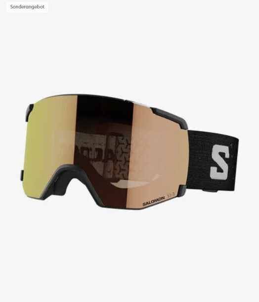 Salomon Snowboardbrille&#x20;XV&#x20;Photo&#x20;black&#x20;&#x28;red&#x20;lens&#x29;