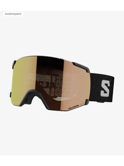 Salomon Snowboardbrille XV Photo black (red lens)