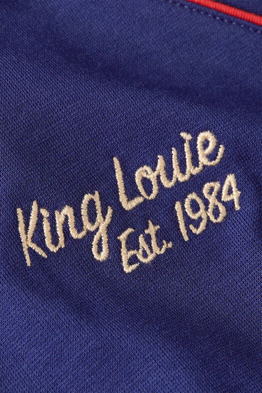 King Louie Zipper&#x20;Lila&#x20;Coljack&#x20;Miami&#x20;Sweat&#x20;beacon&#x20;blue