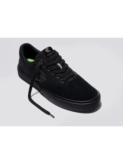 Cariuma Skateschuh Naioca Pro all black suede and canvas a