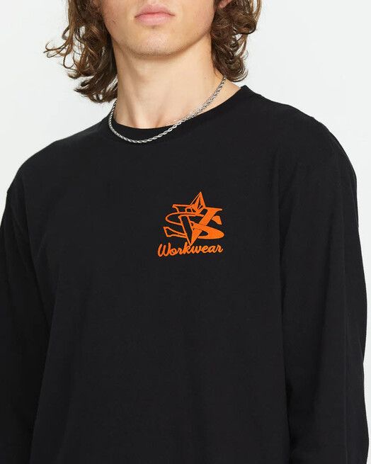 Volcom Longsleeve&#x20;Excavator&#x20;black