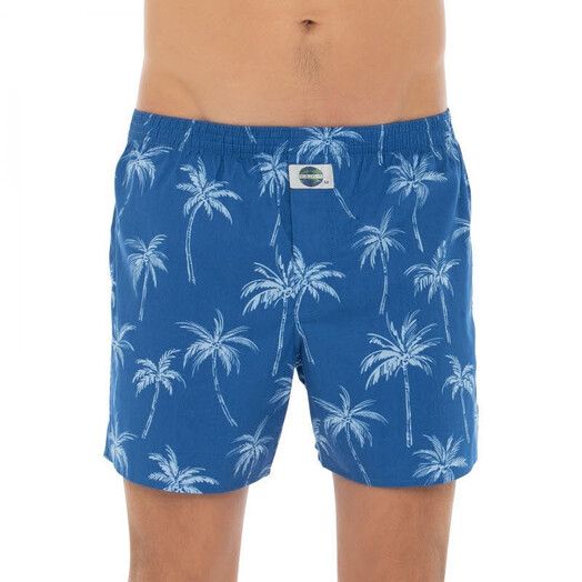 Deal Boxershort&#x20;Palme&#x20;blau