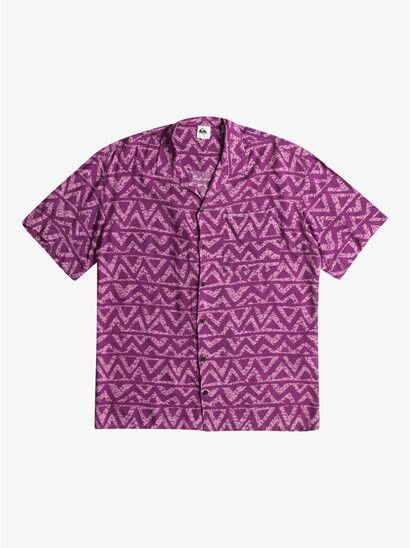 Quiksilver Hemd Bogfold violet heritage geo