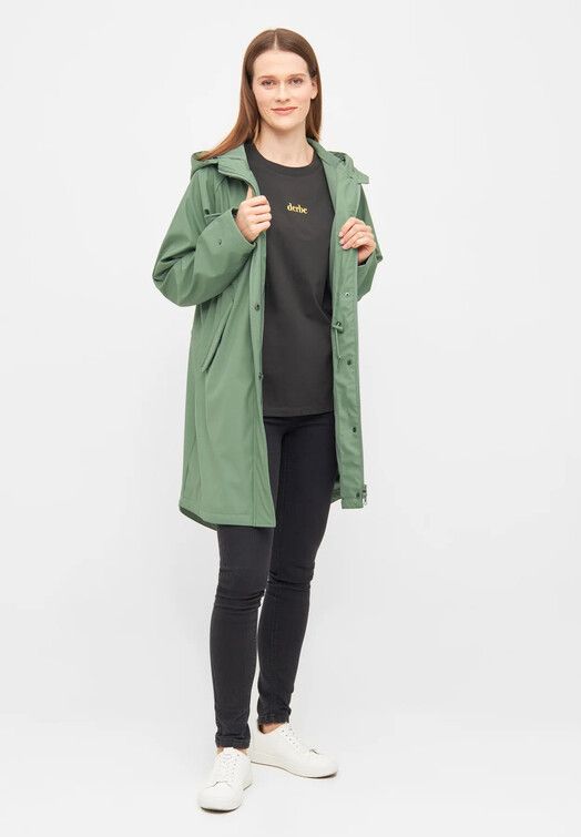 Derbe Jacke&#x20;Friese&#x20;Traveby&#x20;plain&#x20;hedge&#x20;green