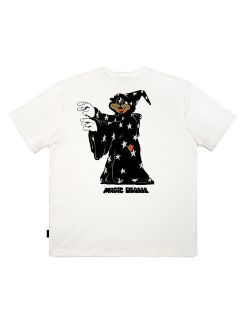 The Dudes T-Shirt Magic Dealer off-white