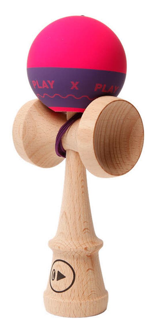 Kendama Geschicklichkeitsspiel&#x20;Play&#x20;X&#x20;Grip&#x20;fruity&#x20;flower