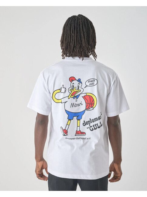 Cleptomanicx T-Shirt Ballsport white
