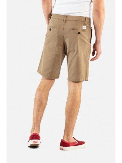 Reell Short Flex Grip Chino Short dark sand
