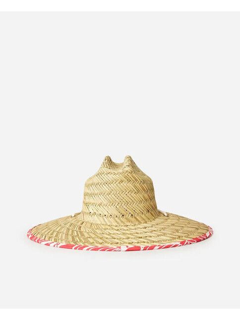 Rip Curl Hut Mixed Straw Sun Hat lily