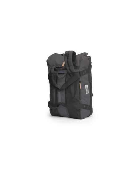 MeroMero Rucksack Mini-Smögen dark grey/nude leather