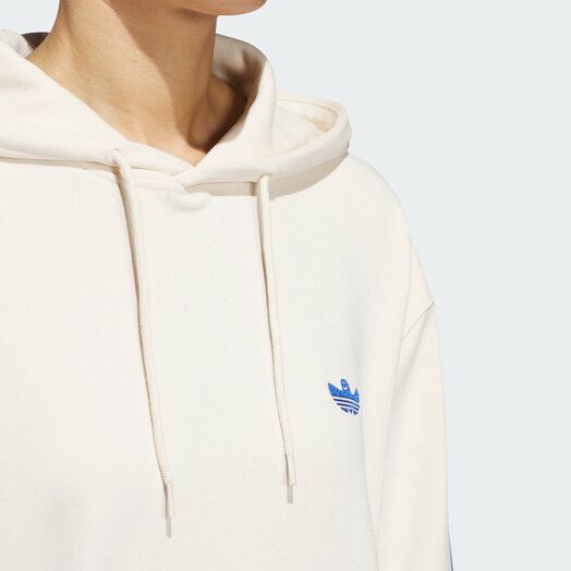 Adidas Kapuzenpullover&#x20;Shmoo&#x20;Featherweight&#x20;Hoodie&#x20;white&#x2F;blue