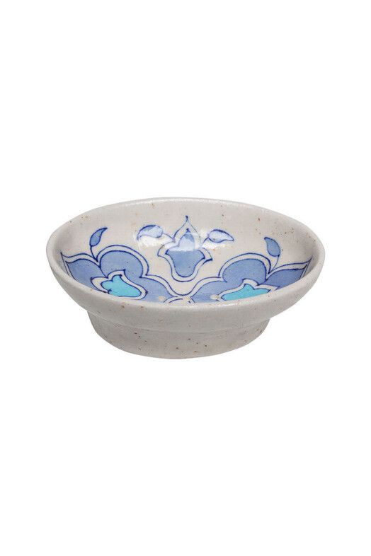 Tranquillo Seifenschale&#x20;POR&#x20;558&#x20;Blue&#x20;Pottery&#x20;white&#x2F;blue