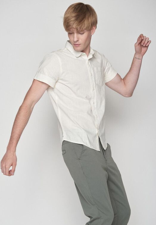 GreenBomb Hemd&#x20;Snazzy&#x20;Shirt&#x20;creme&#x20;white