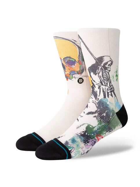 Stance Socken Sickle vintage white