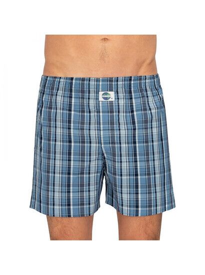 Deal Boxershort Check blau kariert