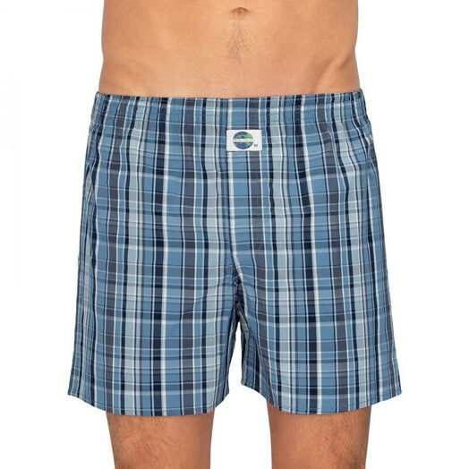 Deal Boxershort&#x20;Check&#x20;blau&#x20;kariert