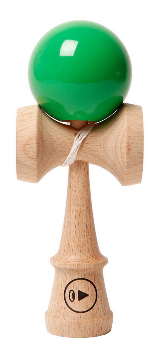 Kendama Geschicklichkeitsspiel&#x20;Play&#x20;X&#x20;gr&#x00FC;n